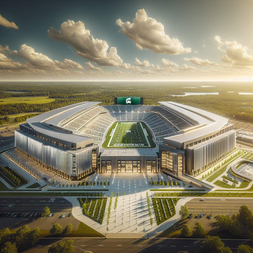 Cover for Spartan Stadium