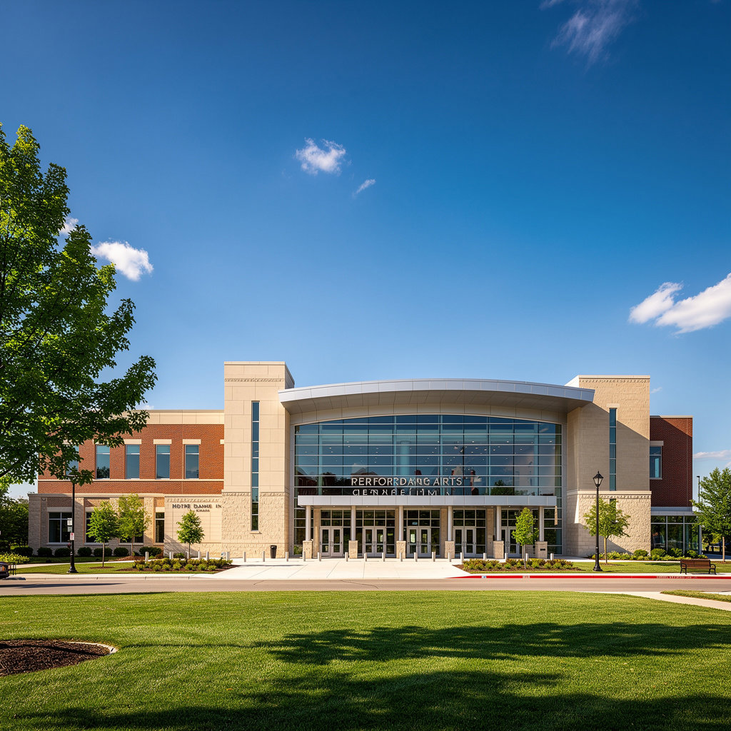 Cover for DeBartolo Performing Arts Center, University of Notre Dame