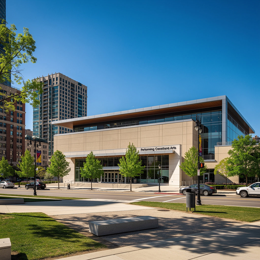 Cover for Logan Center for the Arts