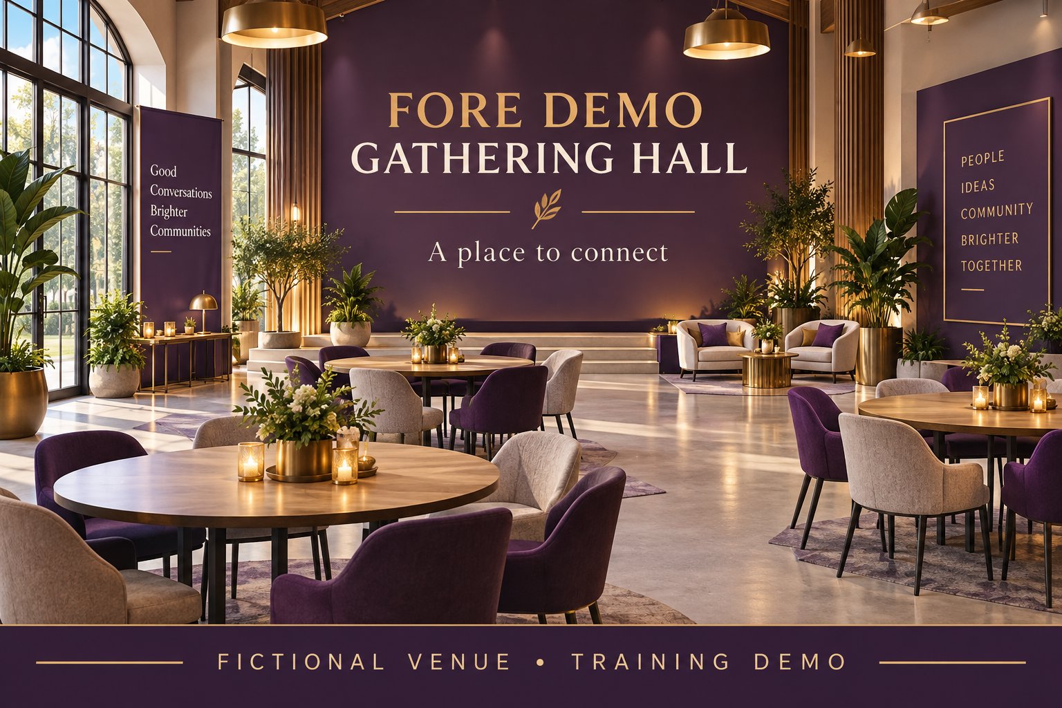 Cover for Fore Demo Gathering Hall 2026