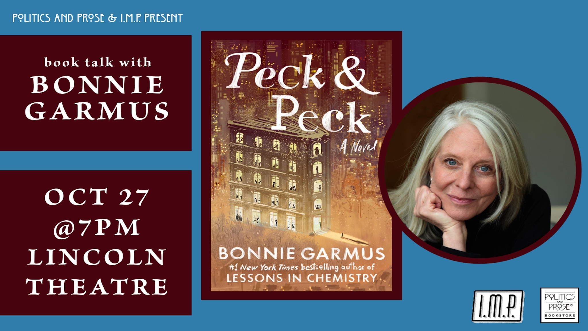 Preview image for Bonnie Garmus: Peck & Peck