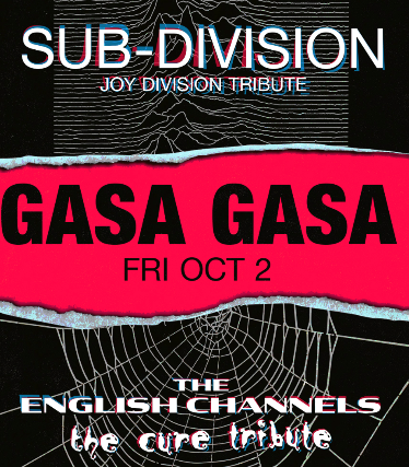 Preview image for Sub-Division Joy Division Tribute w/ The English Channels Cure Tribute