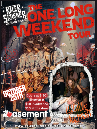 Preview image for Kaleb Scherer and The Fender Benders w/ Lucille Klement