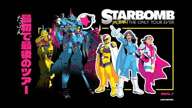 Preview image for Starbomb featuring DJ Commander Meouch - Probably The Only Tour Ever