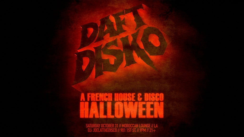 Preview image for Daft Disko Halloween: A French House & Disco Party