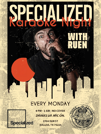 Preview image for Specialized Karaoke Night with RUEN