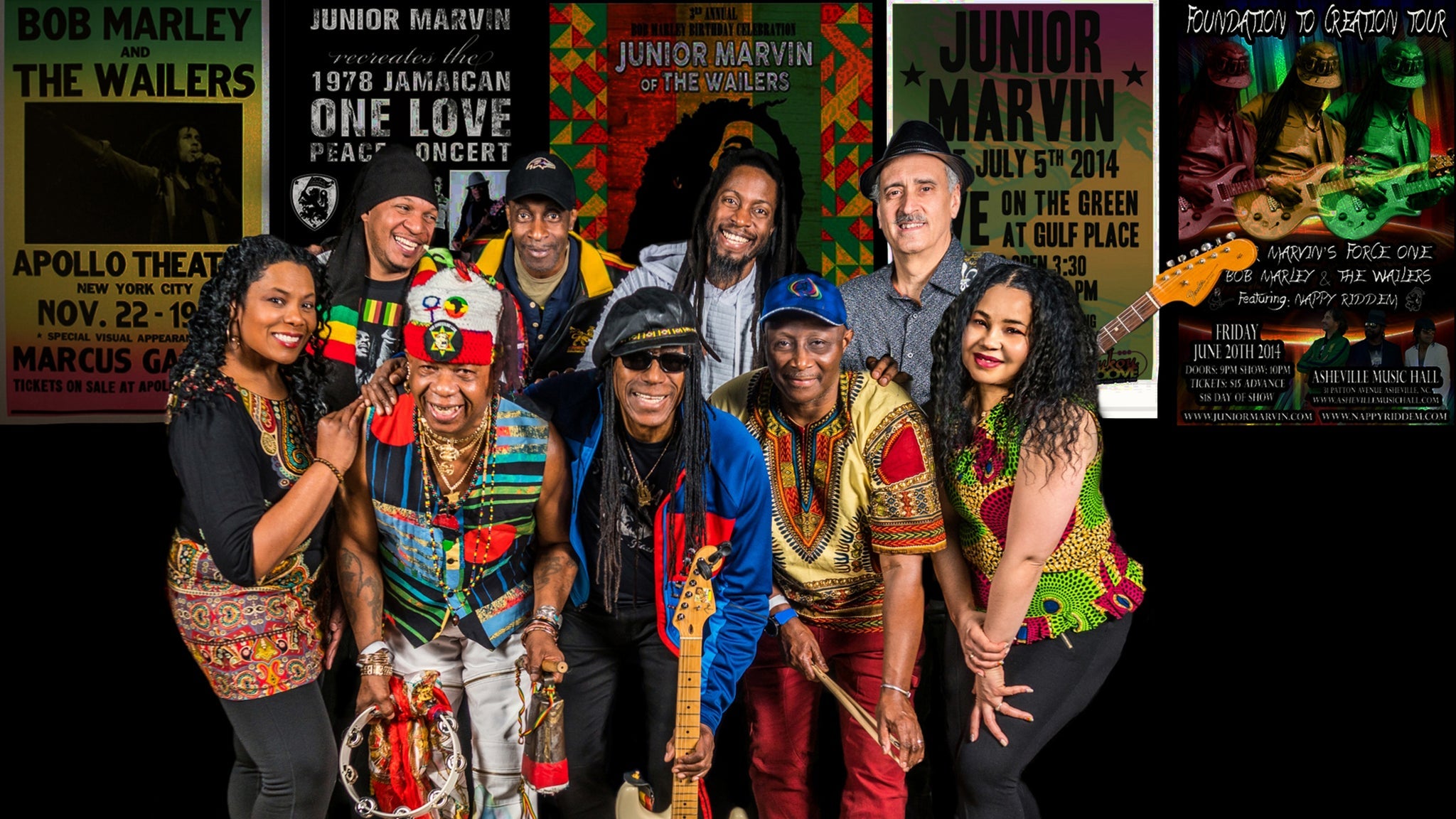 Preview image for The Legendary Wailers ft. Junior Marvin