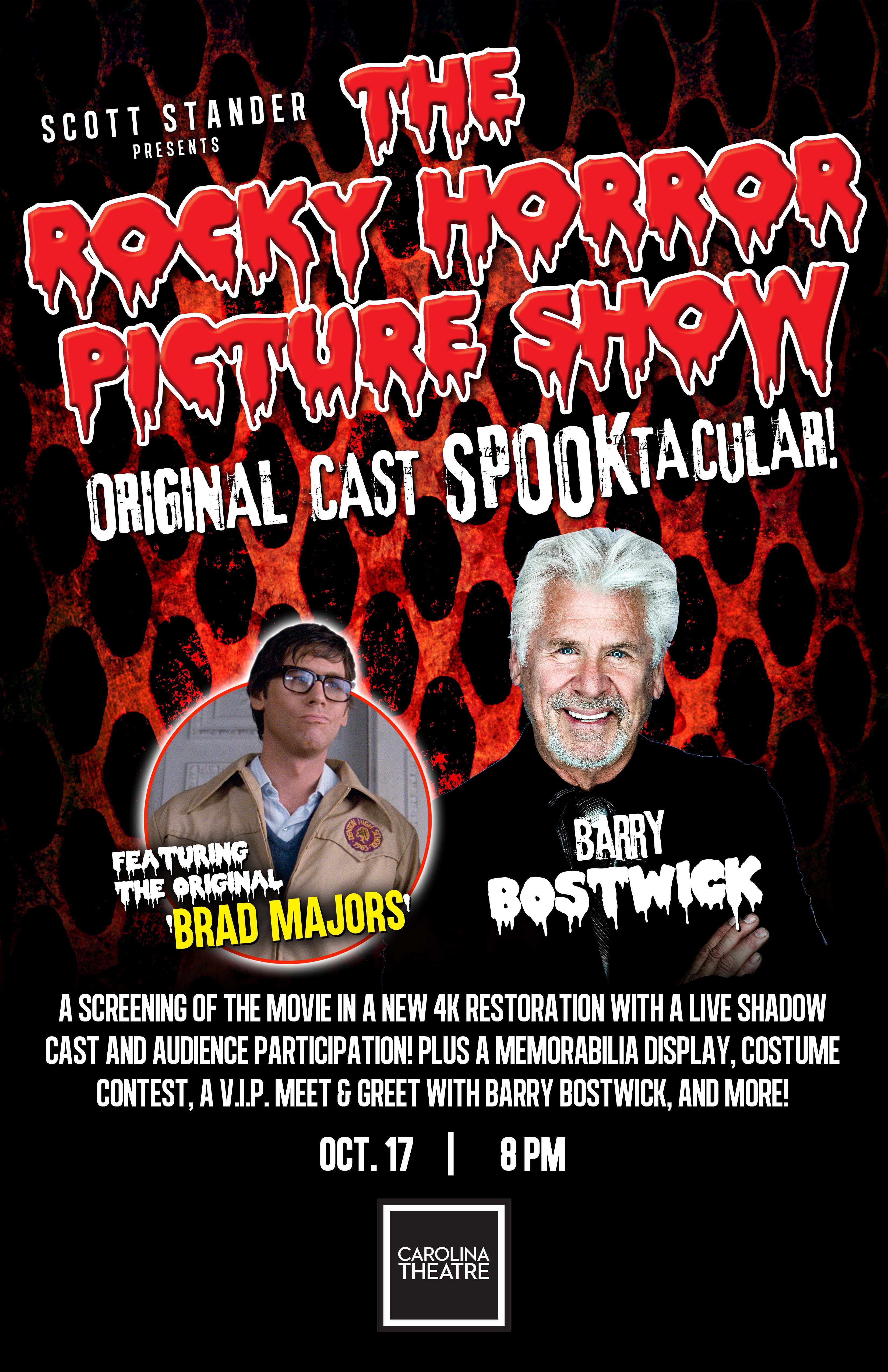 Preview image for Rocky Horror Picture Show Spooktacular Tour With Barry Bostwick