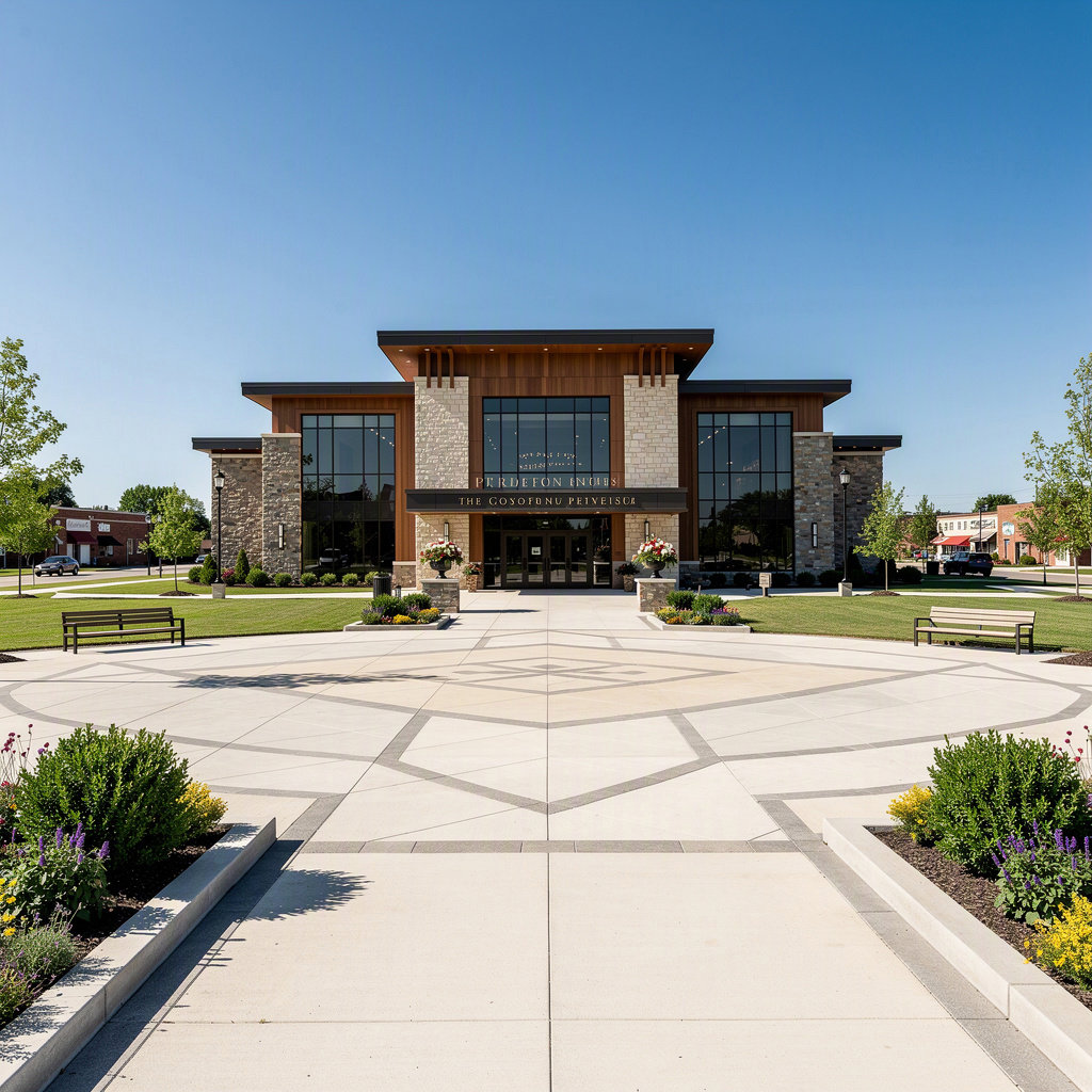 Cover for Goshen College Music Center, Hershberger Art Gallery
