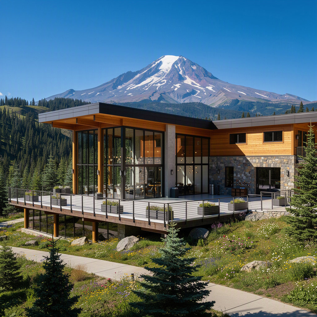 Cover for Timberline Lodge, Mt. Hood, Oregon